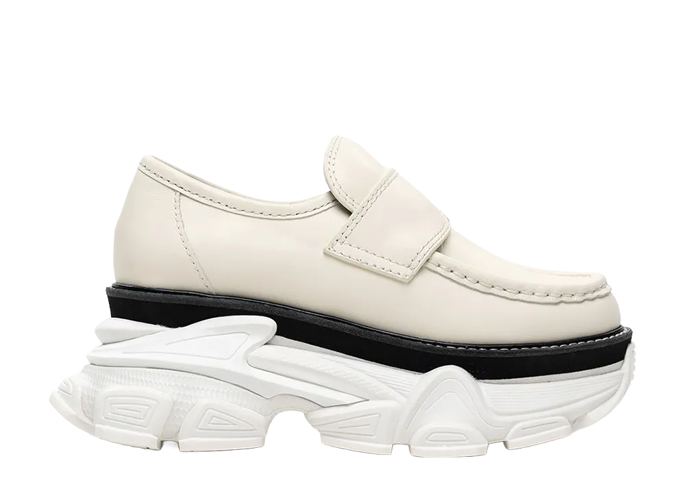 Maison MIHARA YASUHIRO Women's Hybrid Sole Loafer "White"