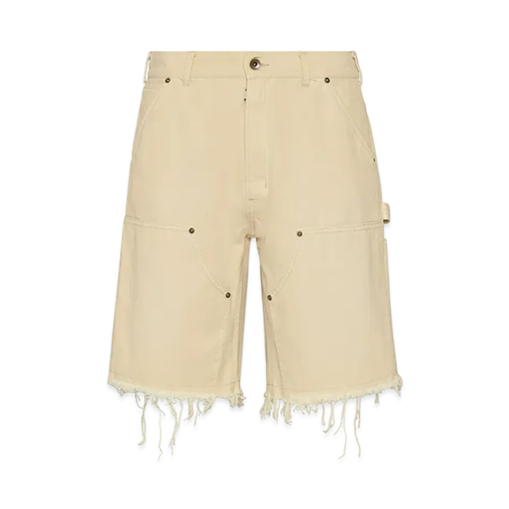 Maison Margiela Studded Denim Shorts "Pink Beige"