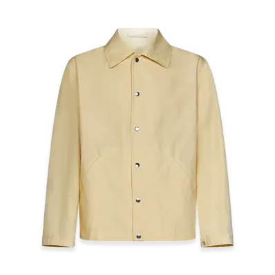 Jil Sander Pastel Lightweight Cotton Popl "Yellow"