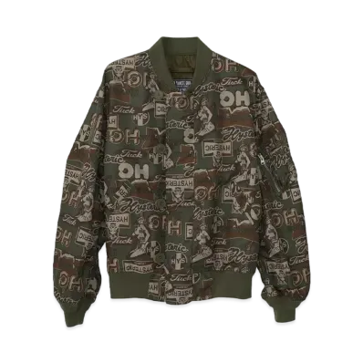 HYSTERIC GLAMOUR Flight Jacket "Khaki #2"