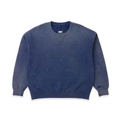 visvim Jumbo SB Sweat L/S Crash "Navy"