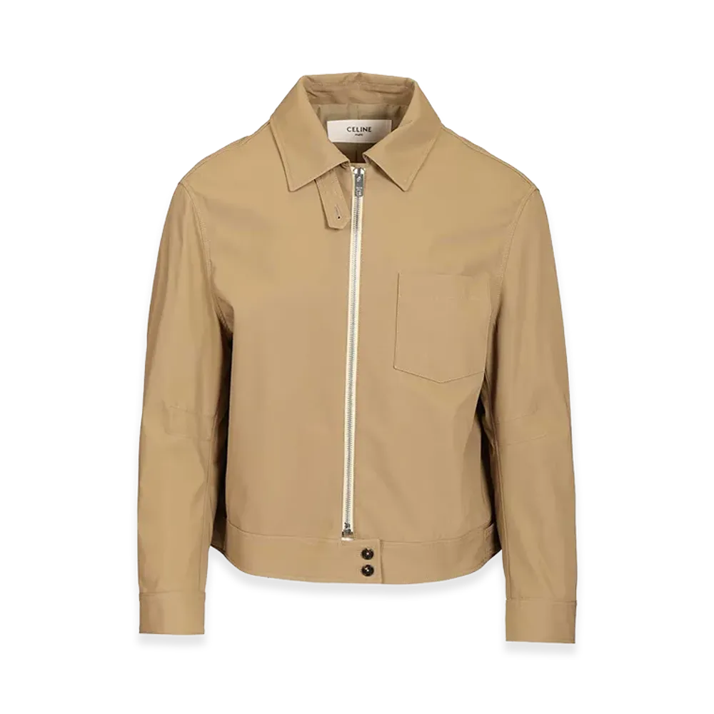 CELINE Cotton Jacket "Beige"