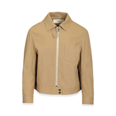 CELINE Cotton Jacket "Beige"