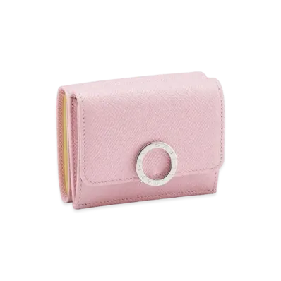 BVLGARI BVLGARI Trifold Wallet "Pink"