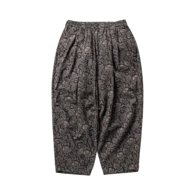 TIGHTBOOTH Ripple Paisley Balloon Pants "Brown"