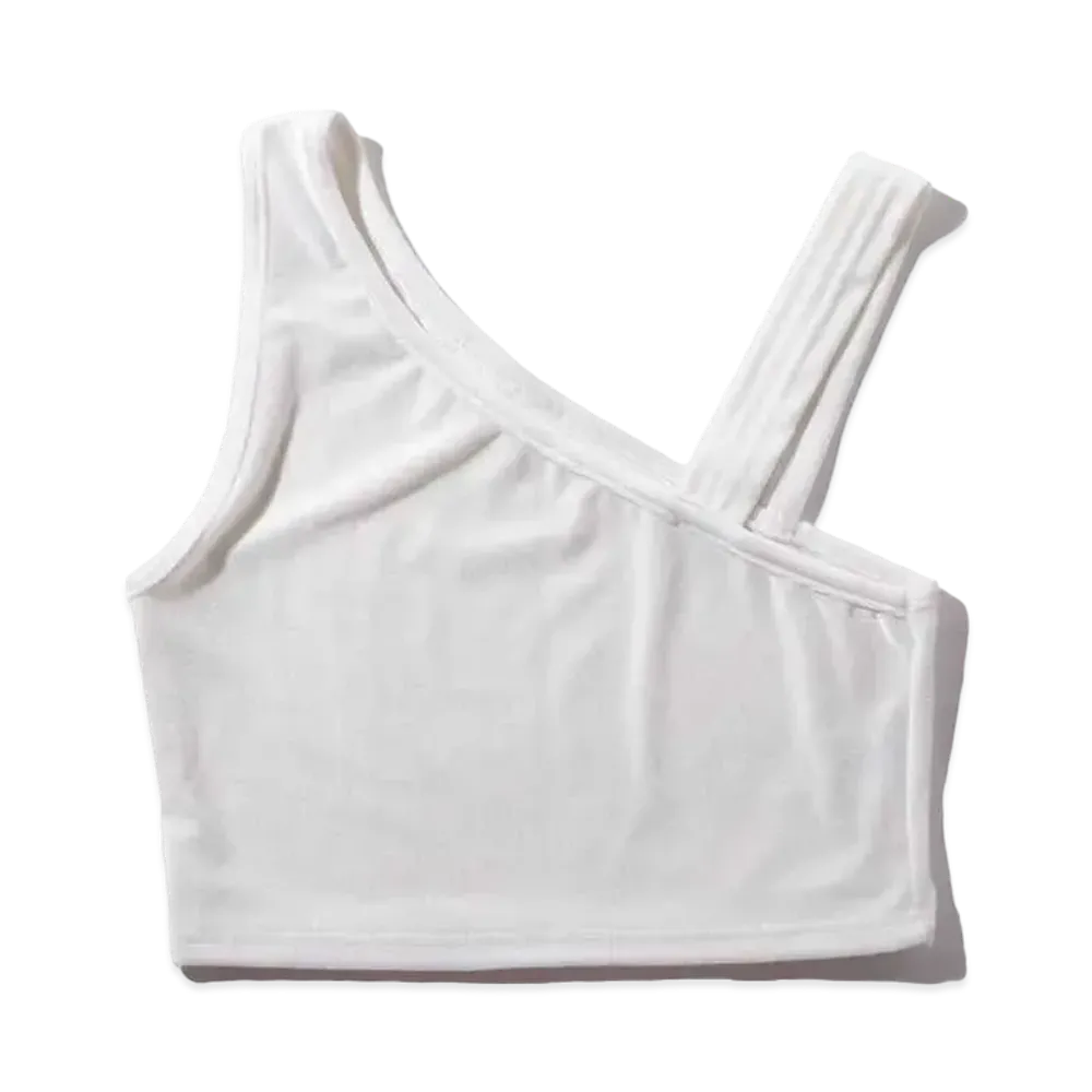 atmos pink Velor Hem Cami "White"