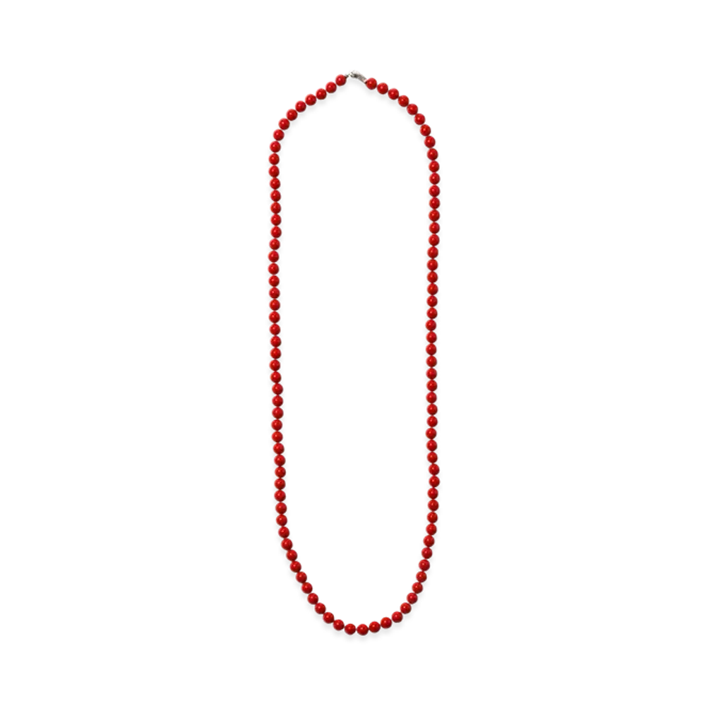 NEEDLES Necklace - Red Coral "Red"