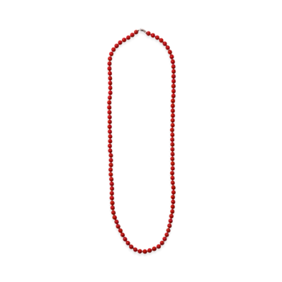 NEEDLES Necklace - Red Coral "Red"