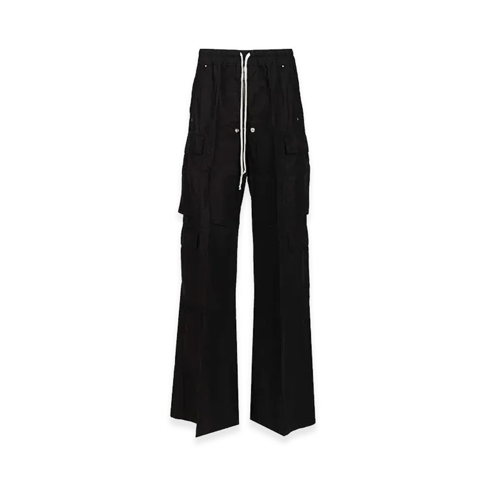 Rick Owens DRKSHDW Jumbo Double Cargo Pants "Black"