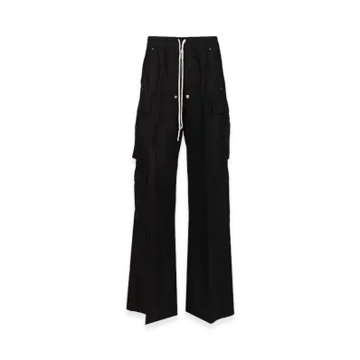 Rick Owens DRKSHDW Jumbo Double Cargo Pants "Black"
