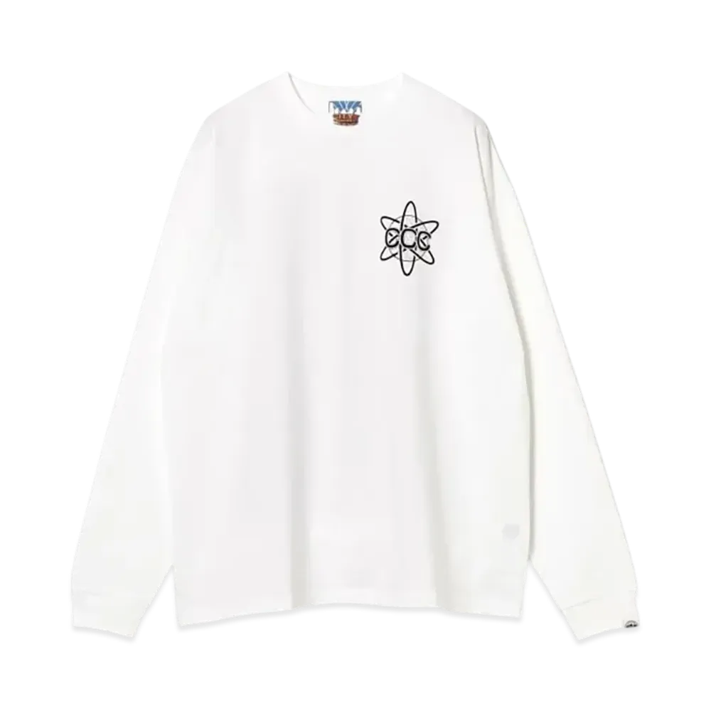 BEAMS City Country City / Cotton Long Sleeve T-Shirt_Another Side "White"