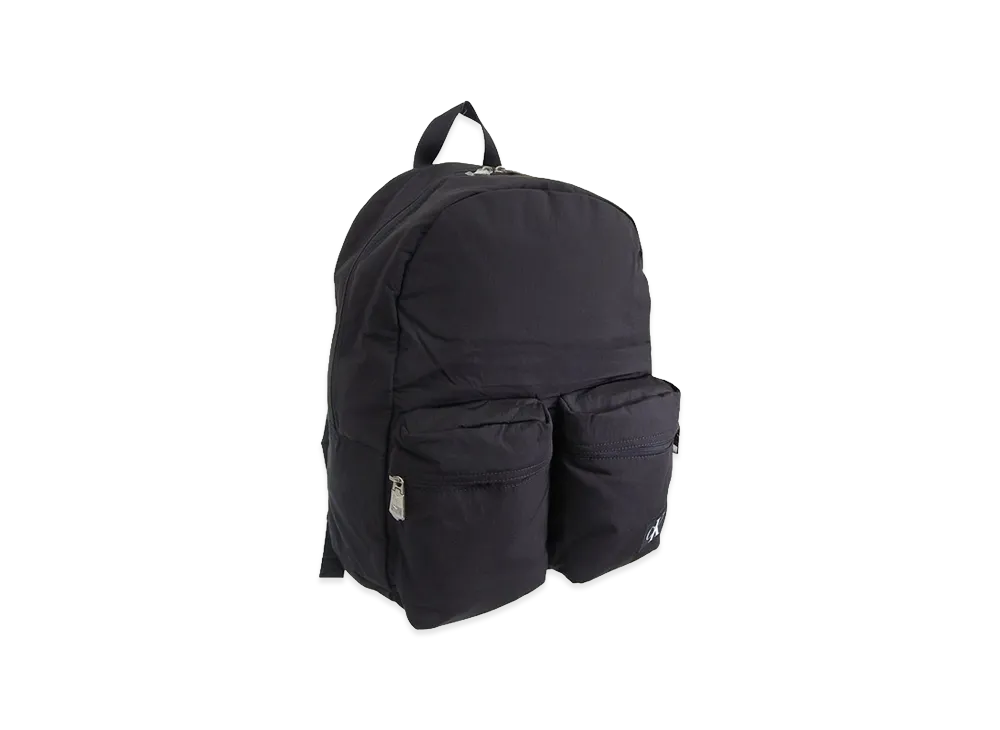 Calvin Klein City Nylon Twopocket Backpack "Black"