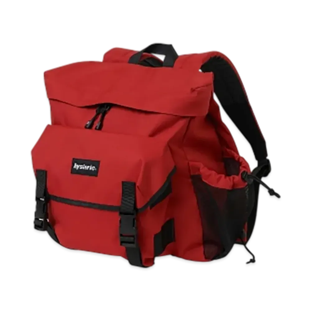 HYSTERIC GLAMOUR Patrol Backpack "Red"
