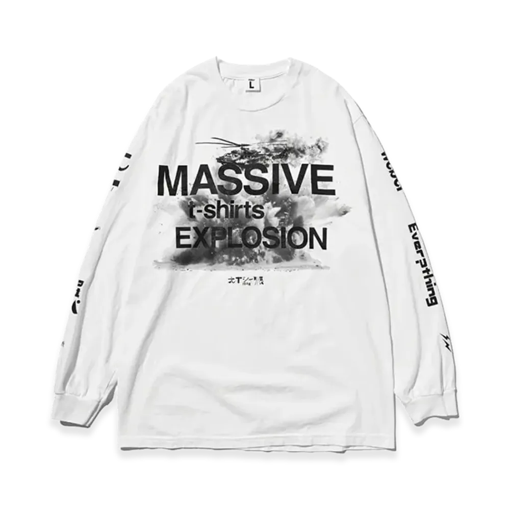 weber x Great T-Shirt Exhibition 2026 Official Long Sleeve T-Shirt "White"