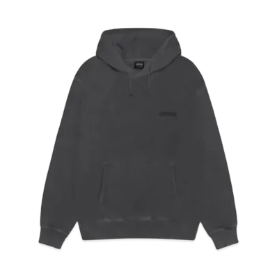 Stussy Jumbo Hoodie Pigment Dyed "Black"