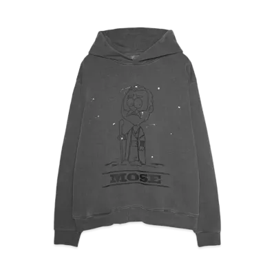SOMEIT MOSE VINTAGE HOODIE "STONE GREY"