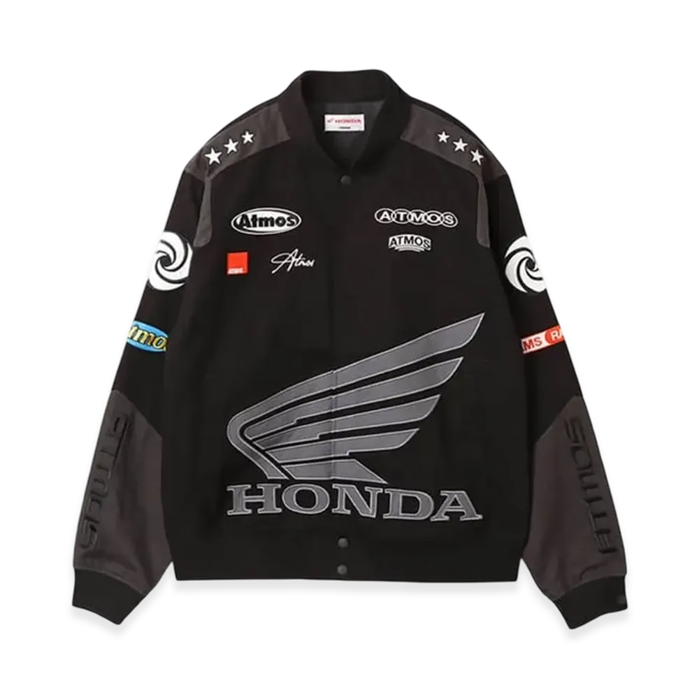 atmos x HONDA Racing Blouson "Black"