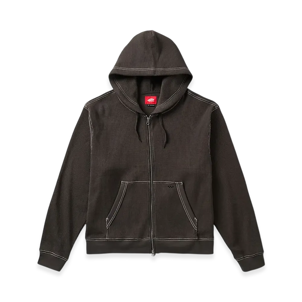 VANS Skate Zip Thermal Hoodie "Faded Black"