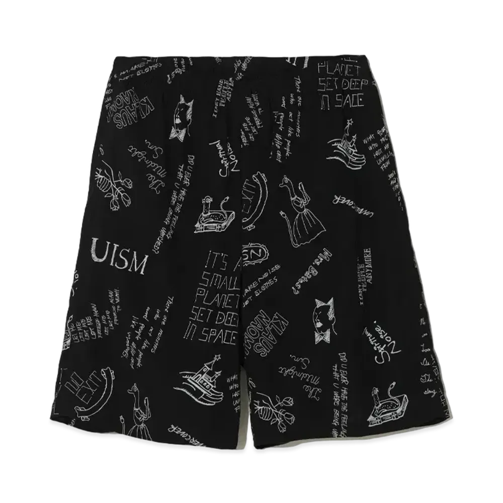 UNDERCOVER Rayon Shorts "Black"