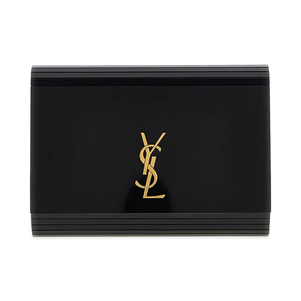 Saint Laurent Women's Minaudière Vicky Crossbody Bag "Black"