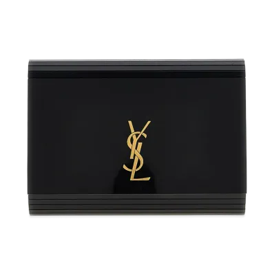 Saint Laurent Women's Minaudière Vicky Crossbody Bag "Black"