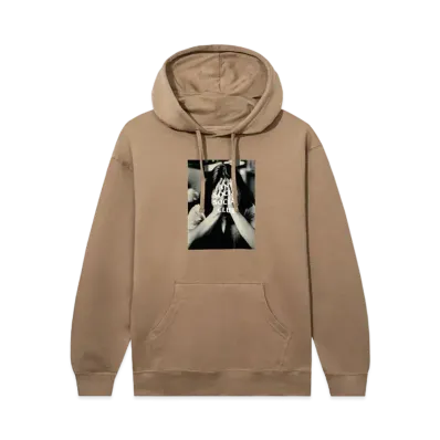 ANTI SOCIAL SOCIAL CLUB Sick of Waiting Hoodie "Sandstone"