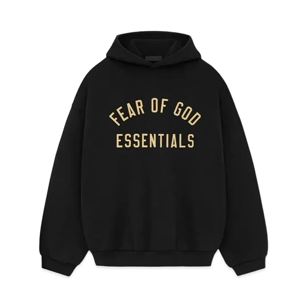 FEAR OF GOD ESSENTIALS Fleece Hoodie "Black"