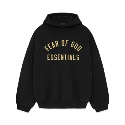 FEAR OF GOD ESSENTIALS Fleece Hoodie "Black"