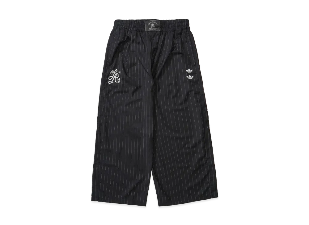 adidas x Willy Chavarria Pinstripe Track Pants "Black/White"