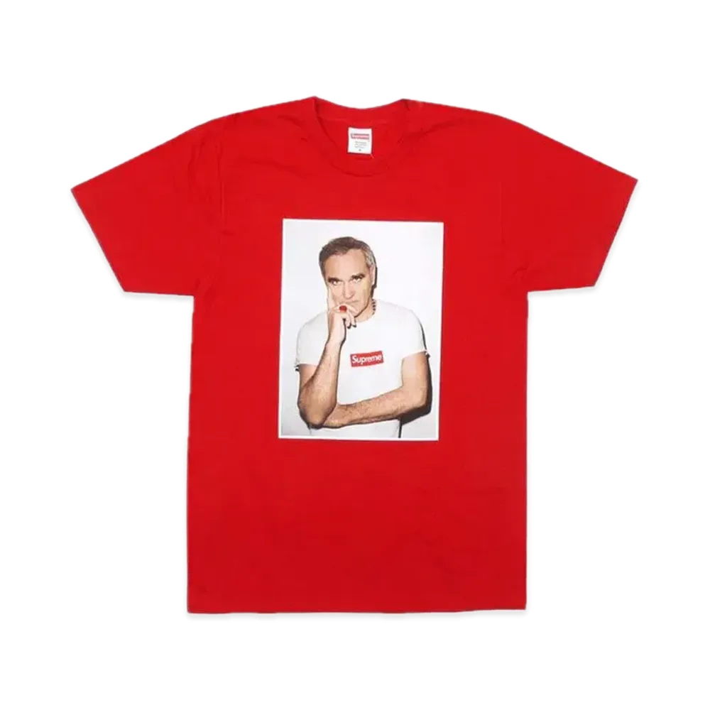 シュプリーム モリッシー Tシャツ "レッド"