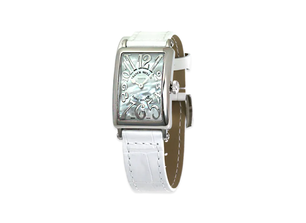 FRANCK MULLER Women's Long Island Relief "White Shell"