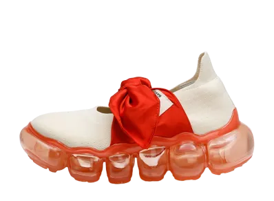 grounds JEWELRY HANKIE PUMPS "Cream Amber/Orange"