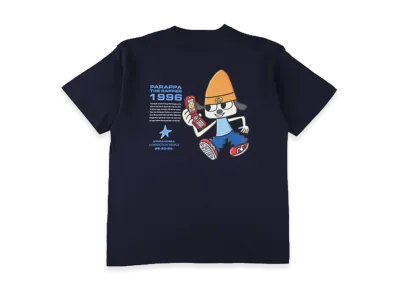 WIND AND SEA x Parappa The Rapper Parappa Mobile Phone Tee "Navy"