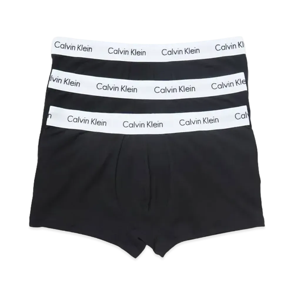 Calvin Klein Underwear LOW RISE TRUNK 3PK "BLACK / BLACK / BLACK"