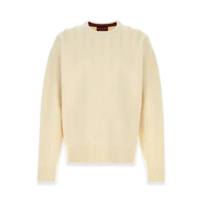 GUCCI Wool Blend Sweater "White"