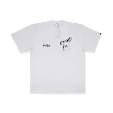 SAPEur x northwave Pocket S/S Tee "Purple/White"