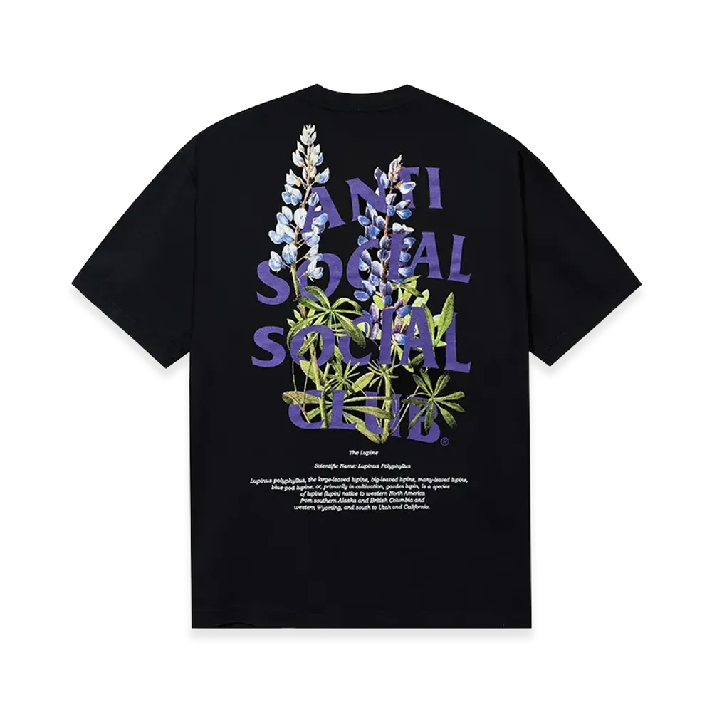 ANTI SOCIAL SOCIAL CLUB Lupine Premium Tee "Black"