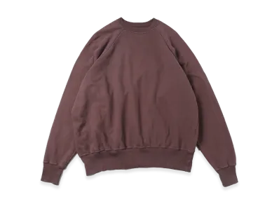 A.PRESSE Vintage Light Weight Sweatshirt "Burgundy"