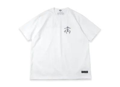 eYe JUNYA WATANABE MAN x Brooks Brothers Tee Heavyweight Cotton Jersey Garment Print W-NAME "White"