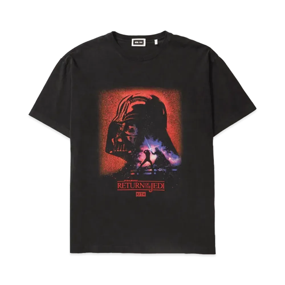 Kith x STAR WARS Darth Vader Poster Vintage Tee "Black"
