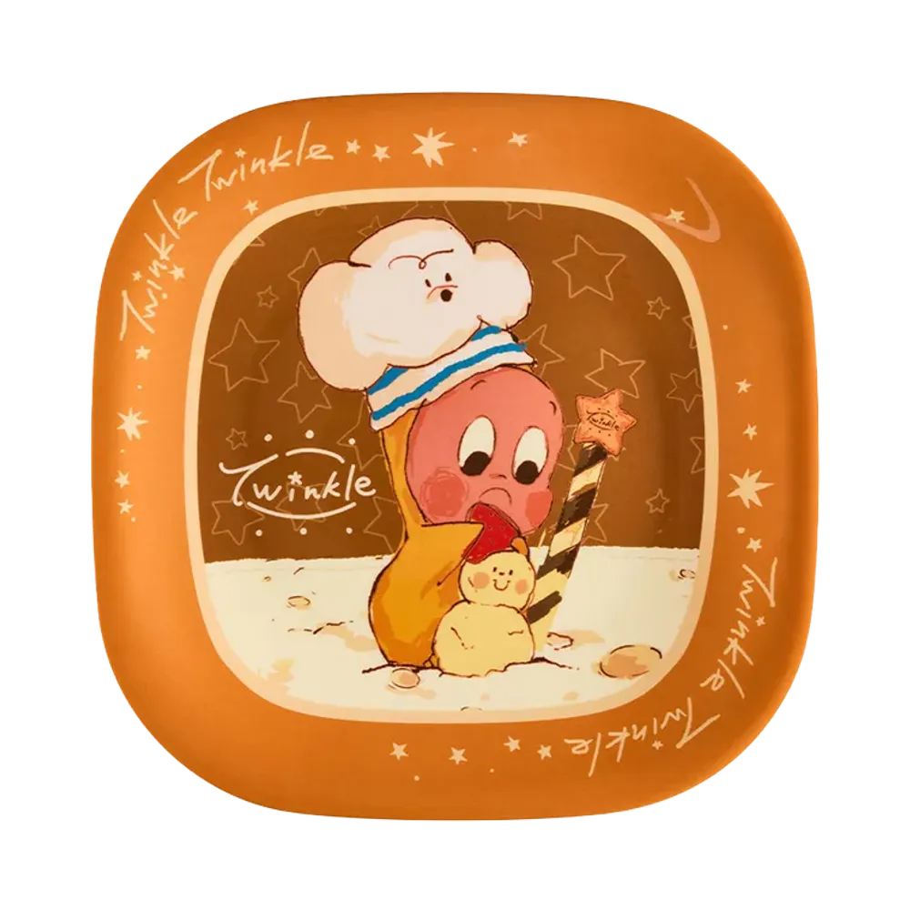 POP MART Twinkle Twinkle MOON GELATO Series Disk Square Disk-Brown