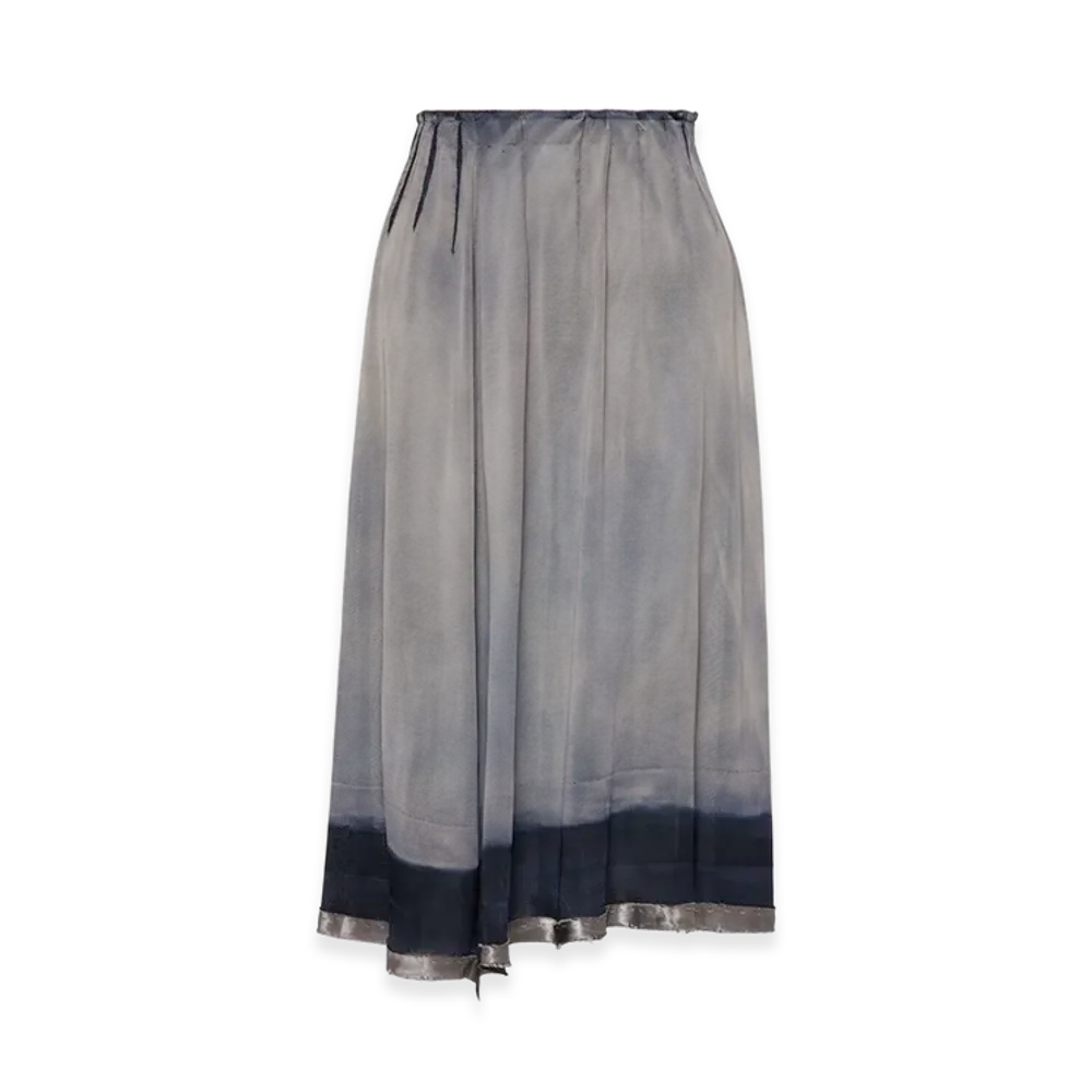 Maison Margiela Sun-Faded Midi Dress "Navy"