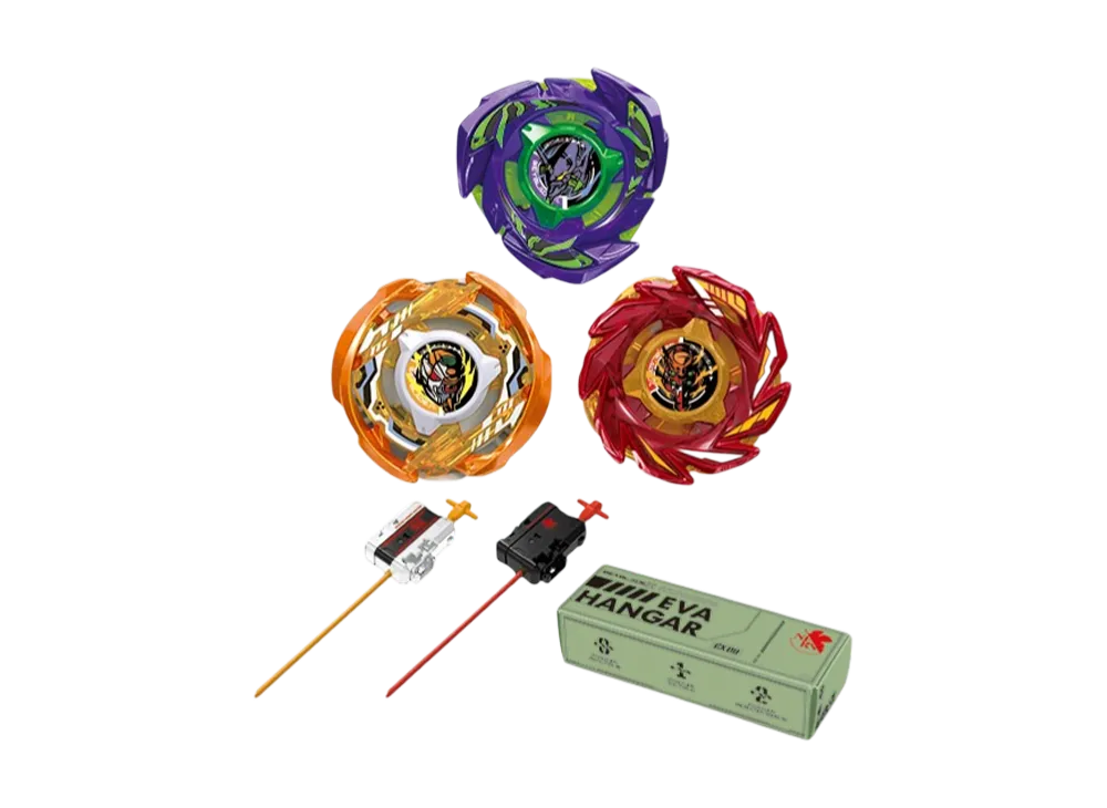 TAKARA TOMY "BEYBLADE X" CX-00 Evangelion Deck Set