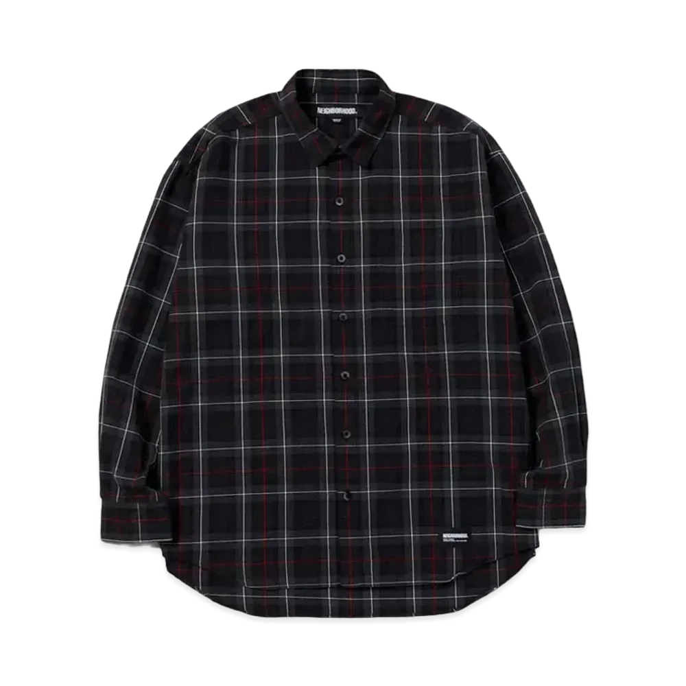NEIGHBORHOOD Tartan Check Shirt LS "Black"