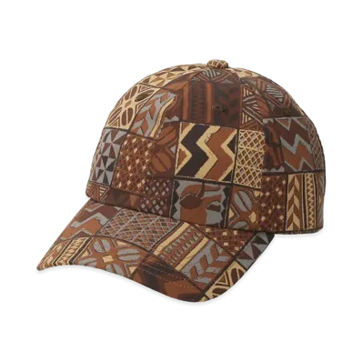 STARBUCKS STAND by BEAMS All-Over Print Cap "Brown"
