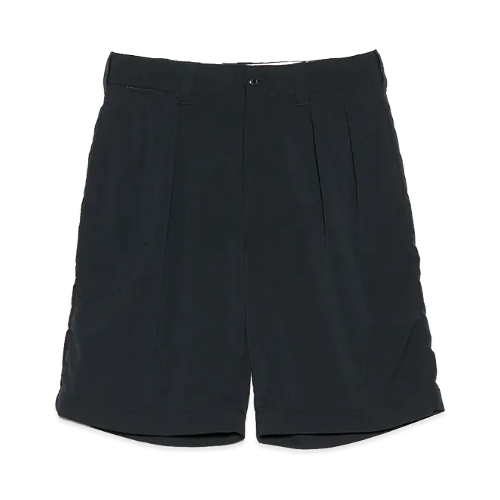 nanamica Alphadry Double Pleat Shorts "Dark Navy"
