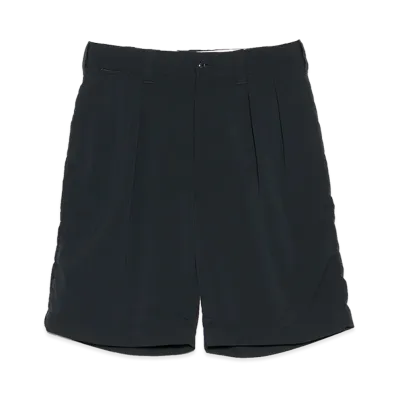 nanamica Alphadry Double Pleat Shorts "Dark Navy"
