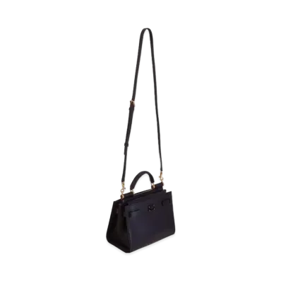 Dolce&Gabbana Sicily 62 Bag Small Calfskin "Black"