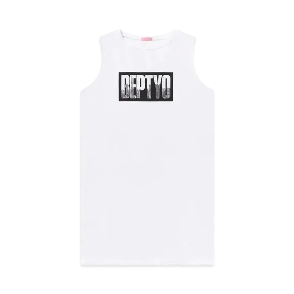BlackEyePatch BEPTYO Tanktop Dress "White"