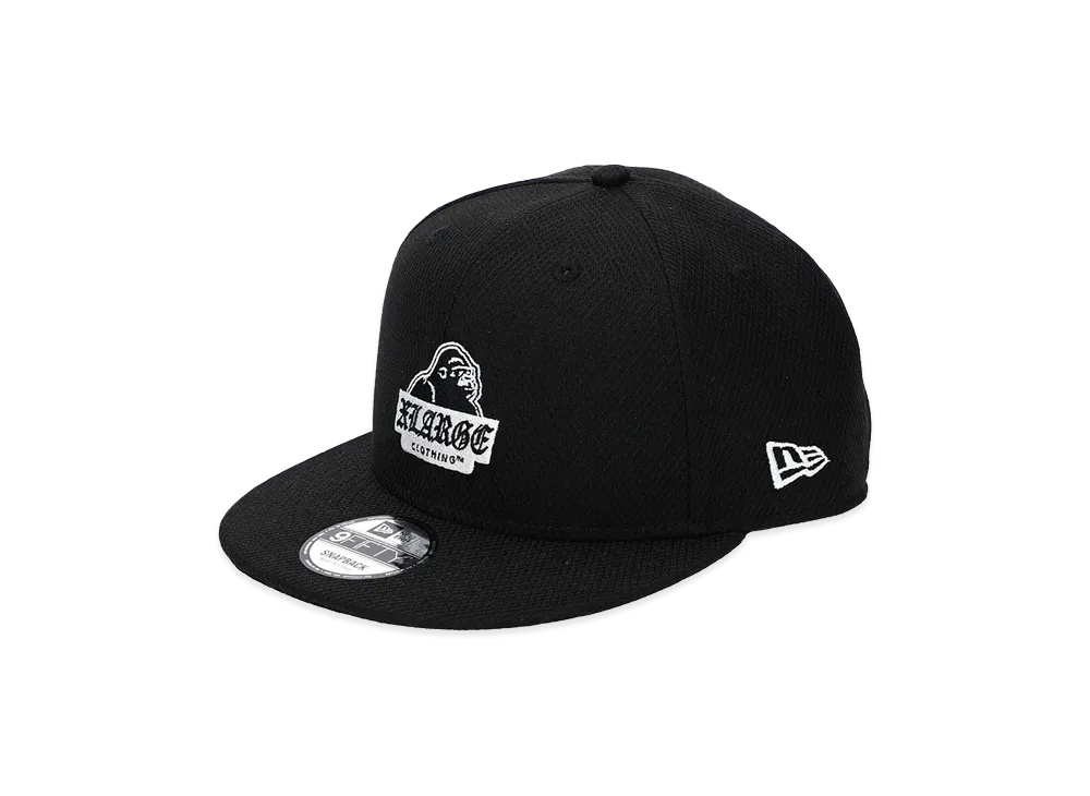 XLARGE x NEW ERA Performance 9Fifty Diamond Era Cap "Black"